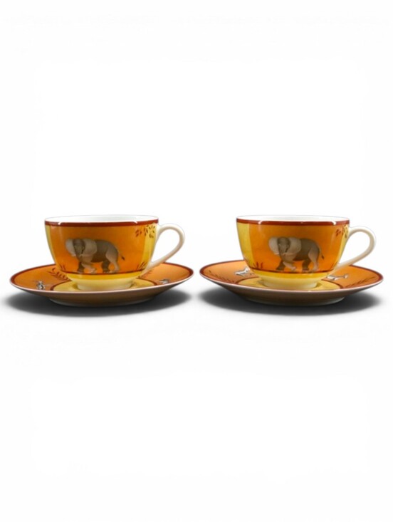 Hermes Other - HERMES Africa Cup Set Of 2 In The Box